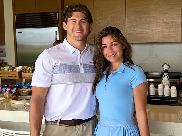 Hannah Ann Sluss Instagram Indianapolis Colts running back Jake Funk with his fiancée Hannah Ann Sluss.