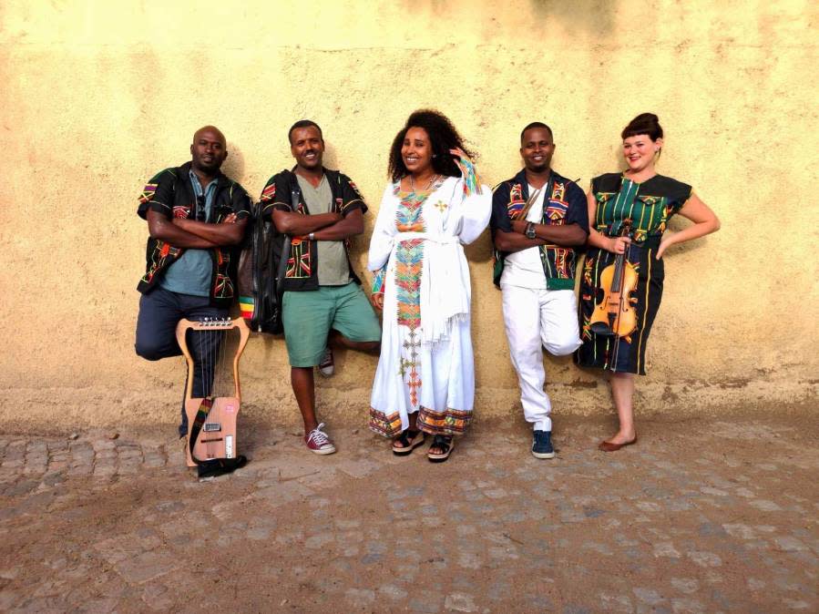 QWANQWA from Ethiopia will perform Sunday night in Bishop Hill.