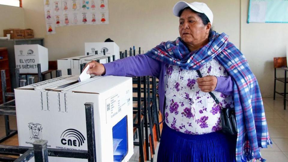 Voto en Ecuador