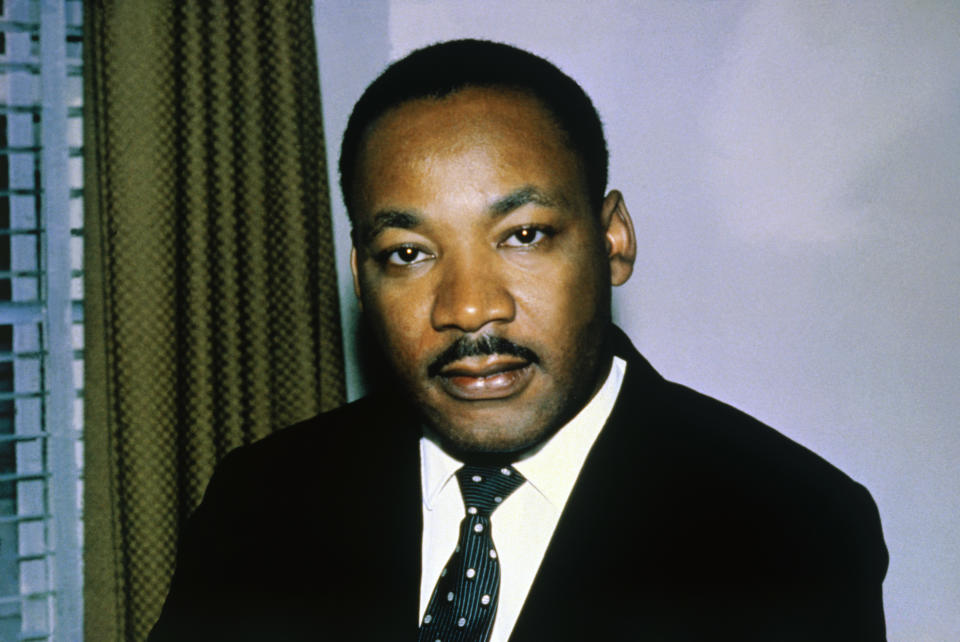 Retrato de Martin Luther King Jr.