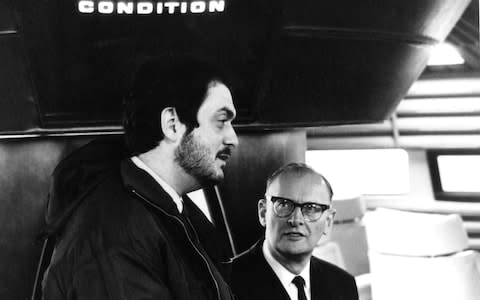 Stanley Kubrick and Arthur C Clarke  - Credit: REX/Shutterstock&nbsp;