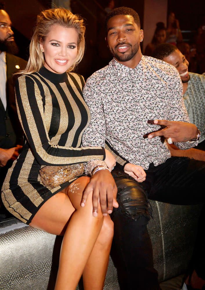 Khloé Kardashian and Tristan Thompson