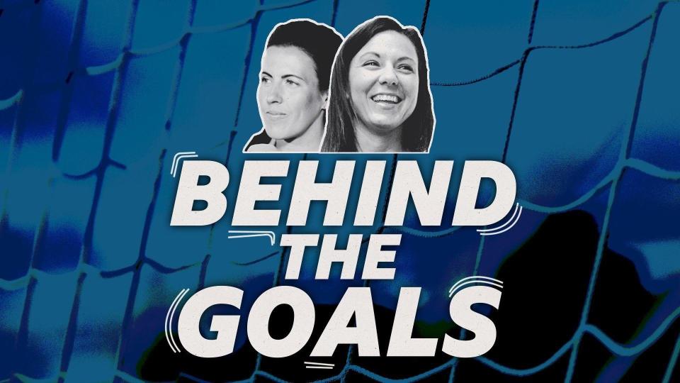 Behind the Goals podcast grahpic