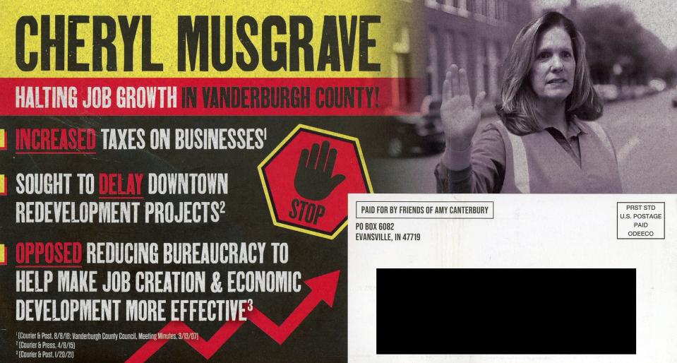 Anti-Musgrave mailer.