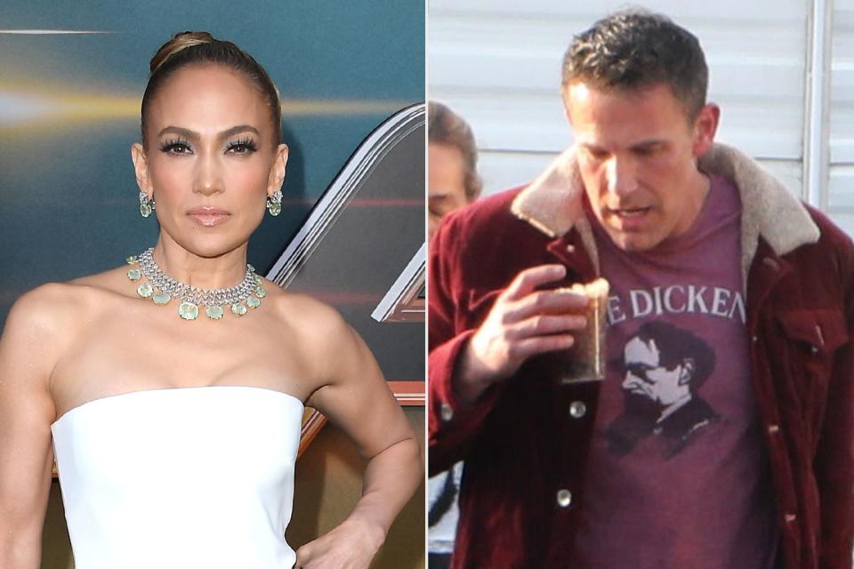 <p>Steve Granitz/FilmMagic; X17online.com</p> Jennifer Lopez at the 