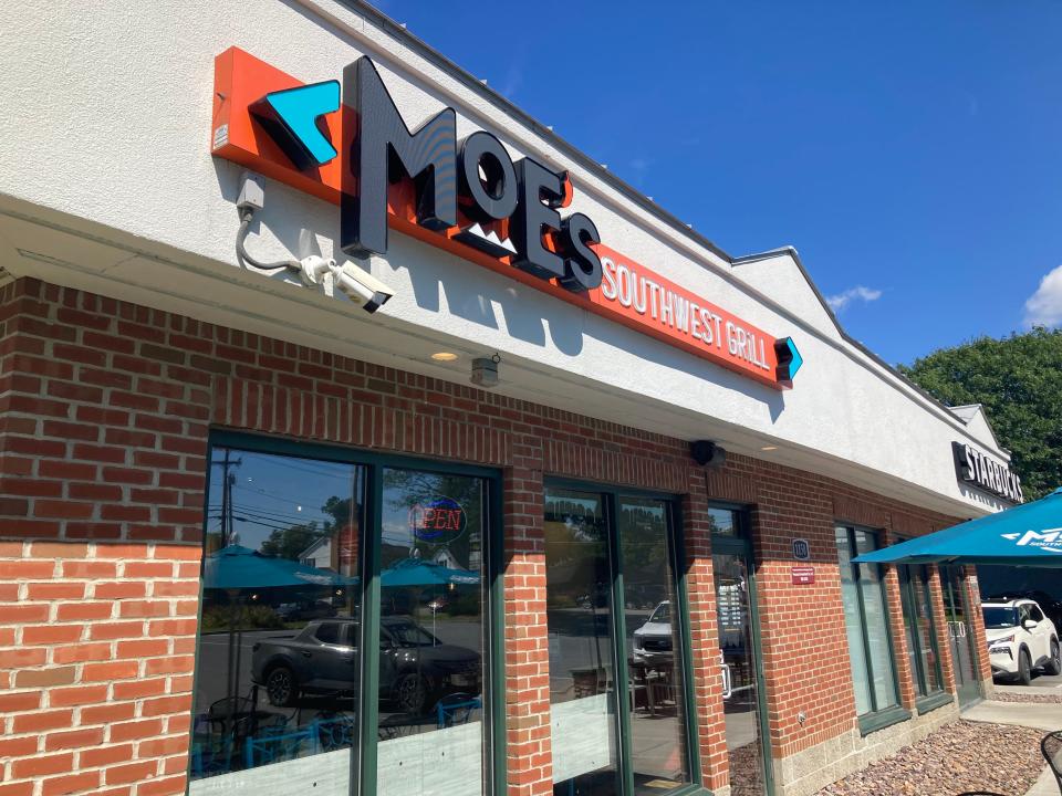 Moe's Southwest Grill on Williston Road in South Burlington, shown Aug. 22, 2023.