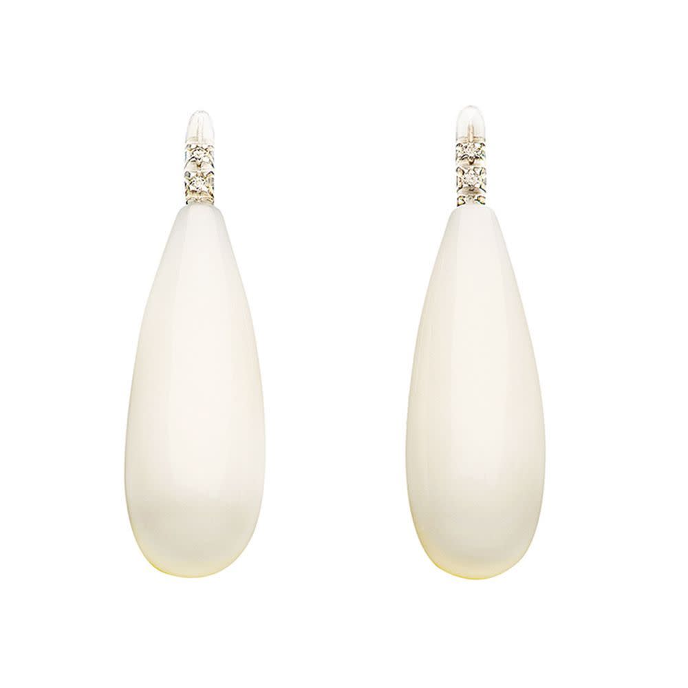 <p><a href="https://www.antoninodesimone.it/en/white-pacific-coral-earrings-18-kt-white-gold-and-2-diamonds" rel="nofollow noopener" target="_blank" data-ylk="slk:Shop Now;elm:context_link;itc:0;sec:content-canvas" class="link rapid-noclick-resp">Shop Now</a></p><p>White Pacific Coral Earrings </p><p>antoninodesimone.it</p><p>€530.00</p>