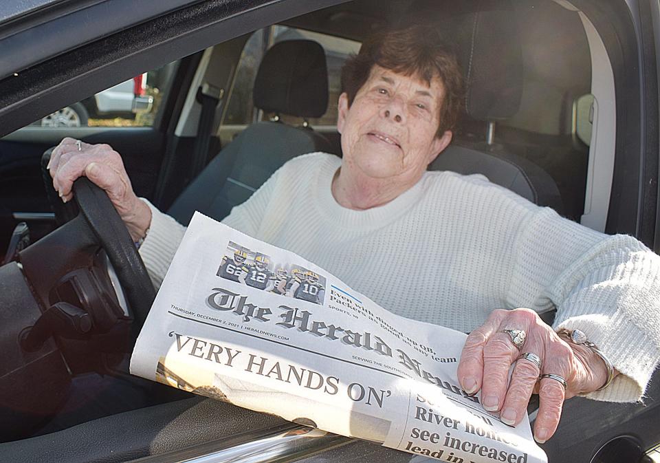 Tiverton resident Claudia Linhares retires after 44 years of delivering The Herald News.