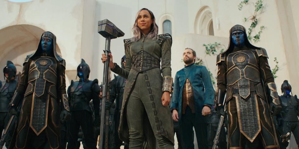 Zawe Ashton as Dar-Ben in "The Marvels."