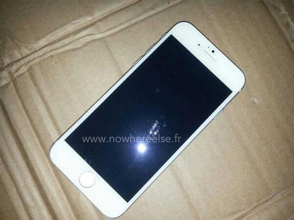 New leak gives us a closer look at the silver iPhone 6