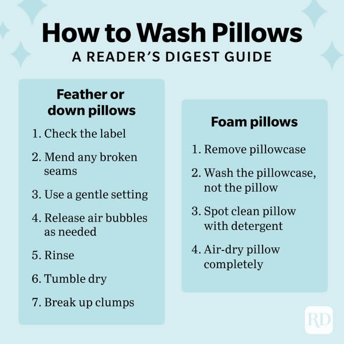 How To Wash Pillows