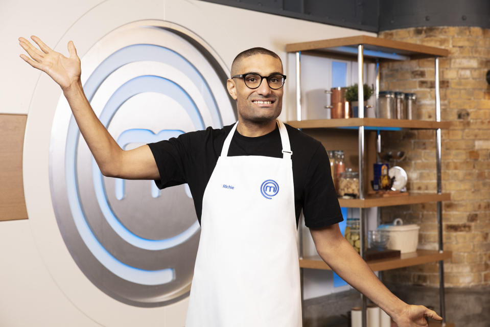 Celebrity Masterchef S18,Heat 1,Richie Anderson,**STRICTLY EMBARGOED NOT FOR PUBLICATION UNTIL 00:01 HRS ON TUESDAY 25TH JULY 2023**,Shine TV,Production