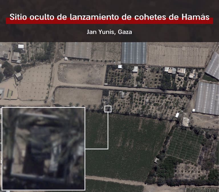 Fotos de inteligencia difundidas por Israel