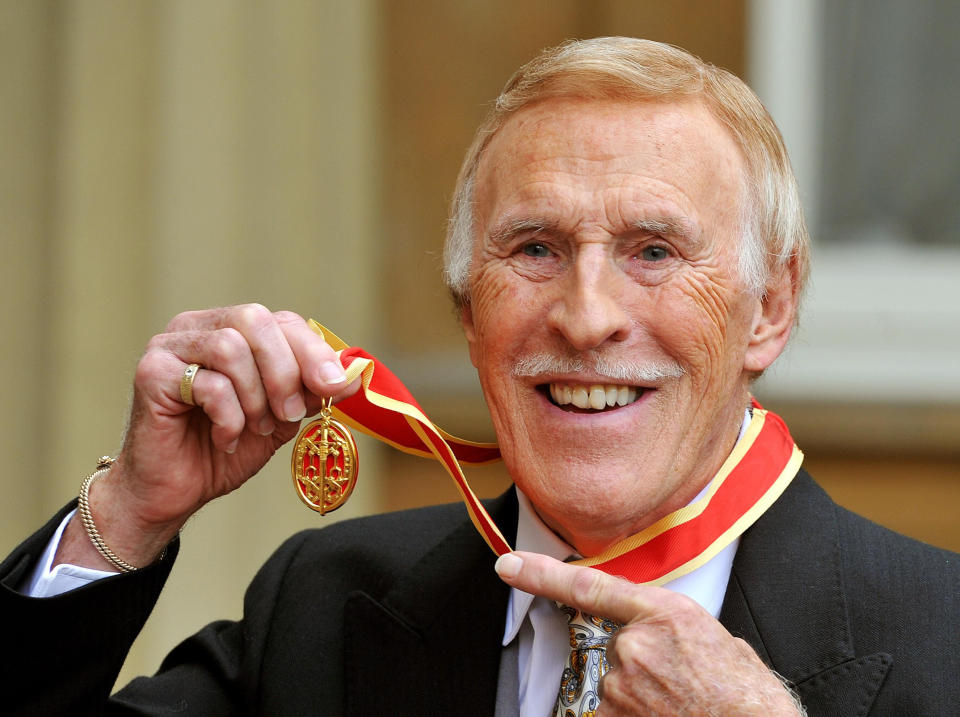 Sir Bruce was knighted in 2011