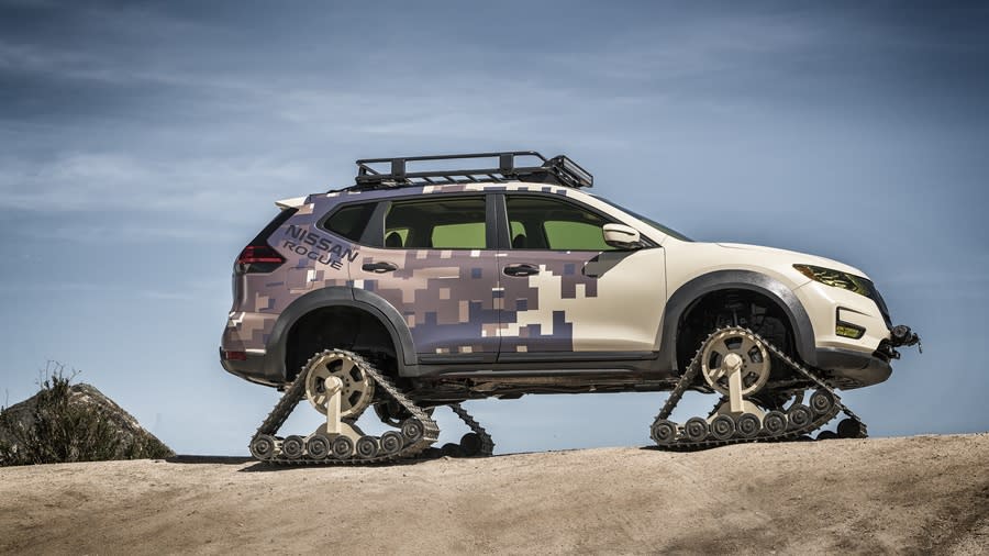 玩瘋了！熱銷休旅變身履帶車 NISSAN 推出Rouge Trail Warrior履帶車