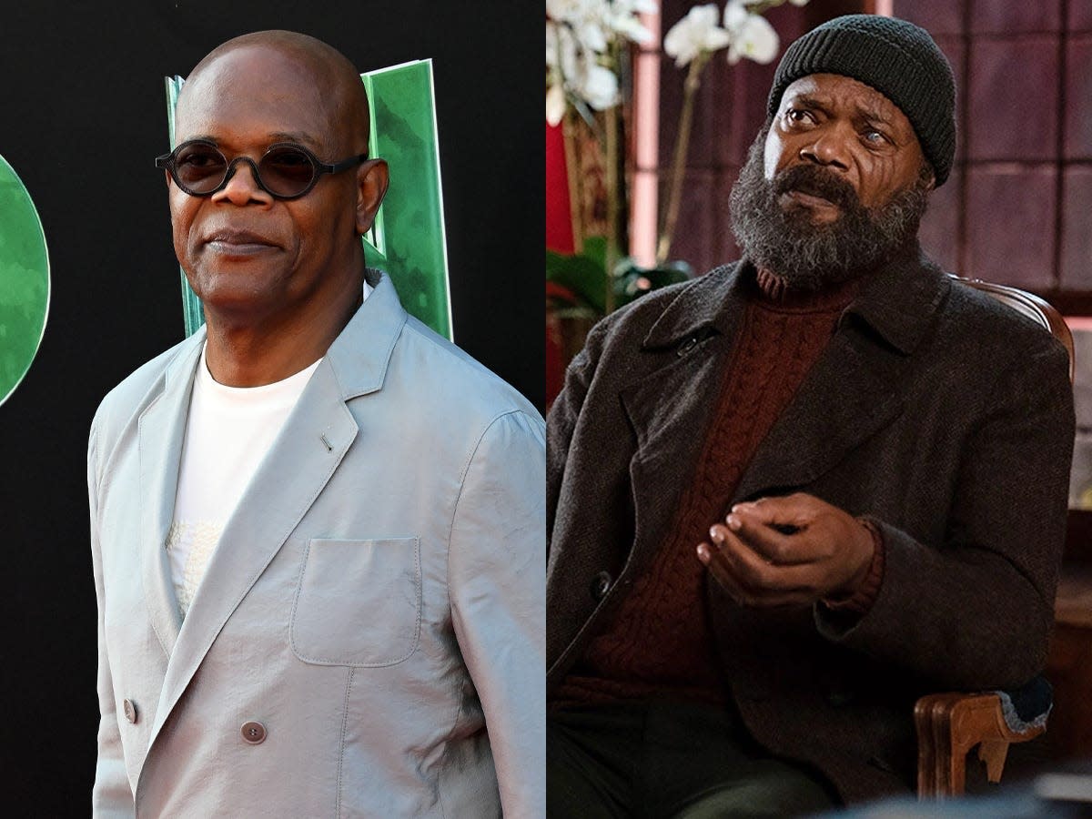 Samuel L. Jackson attends the "Secret Invasion" premiere on June 13, 2023, and is Nick Fury in the series.