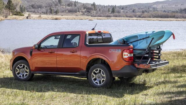 2022 Ford Maverick vs Ranger and F-150 size comparison: How big is it? -  Autoblog