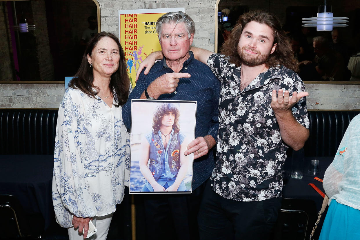 Pam Williams, actor Treat Williams and actor and producer Gill Williams (Lars Niki / Getty Images )