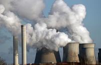 FILE PHOTO: Steam rises from the Niederaussem lignite power plant