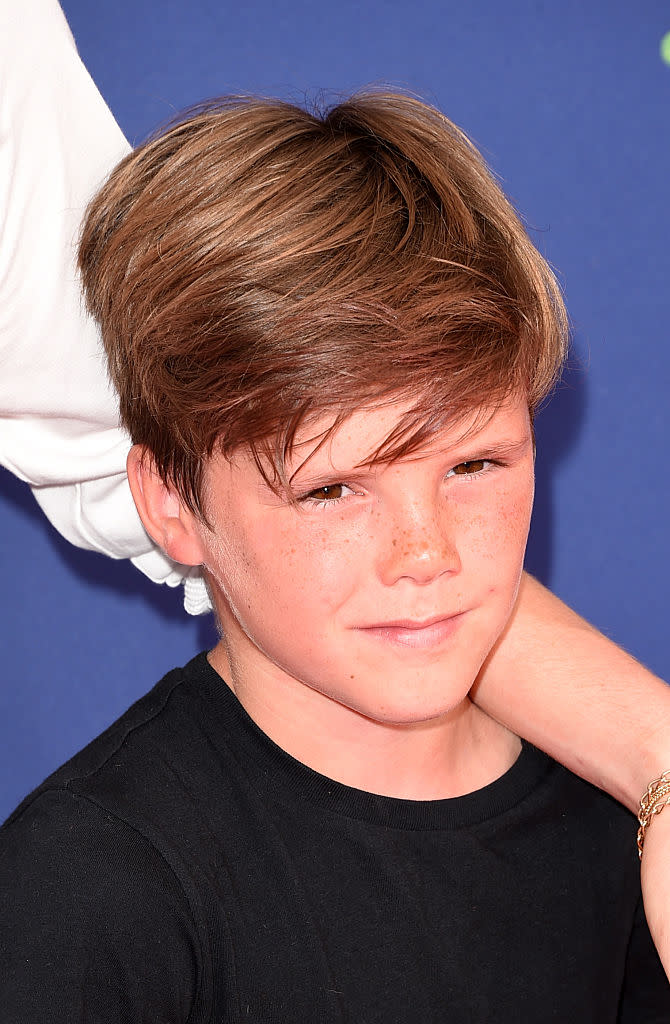 Cruz Beckham is following his mum Victoria into the music business [Photo: Getty]