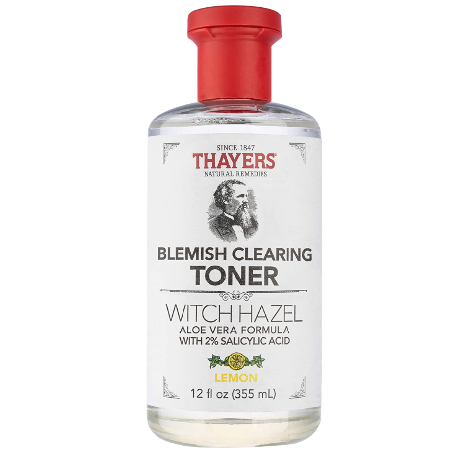 4) Thayers Witch Hazel Blemish Clearing Toner