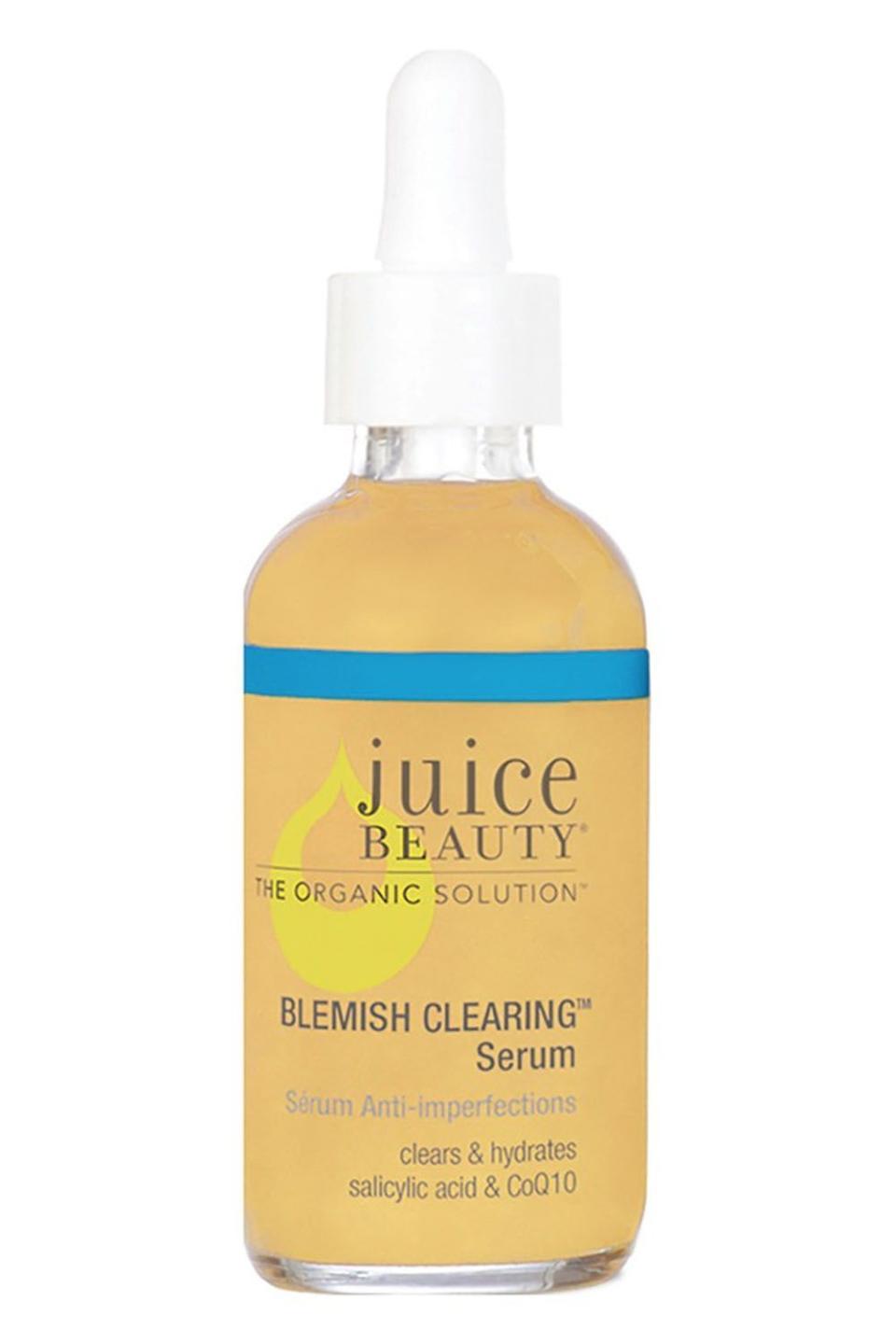 1) Juice Beauty Blemish Clearing Serum