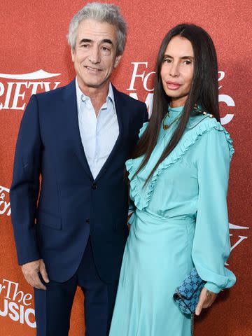 <p>Gilbert Flores/Variety/Getty</p> Dermot Mulroney and Prima Apollinaare at the Variety Power of Young Hollywood Event on August 10, 2023 in Hollywood, California.