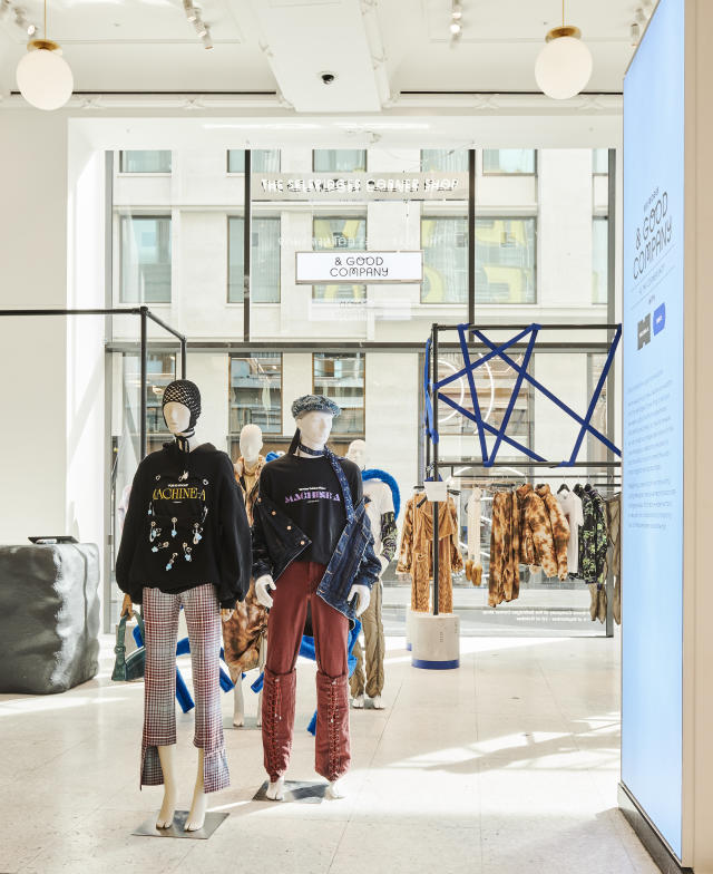 Machine-A and Smets Take Over Selfridges Corner Shop for Fashion Month