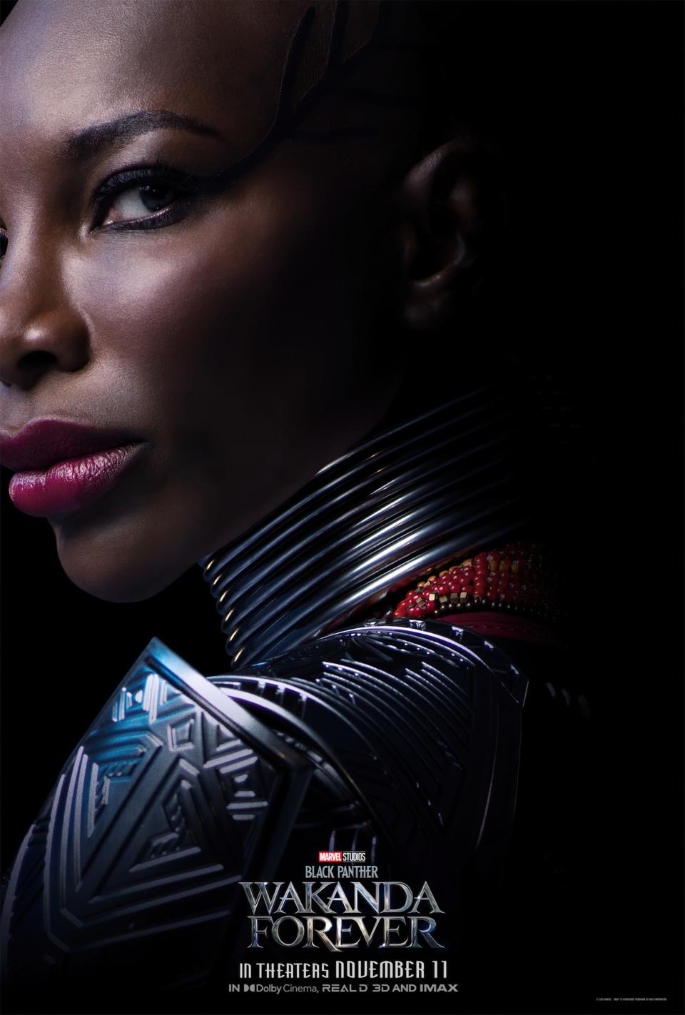 Close-up of Aneka in the movie poster