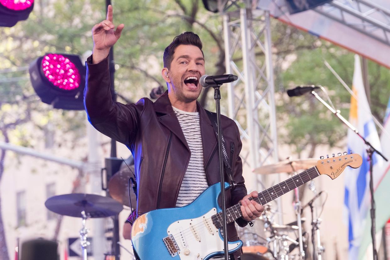 Andy Grammer announced on Instagram that his wife Aijia is pregnant with their second child.