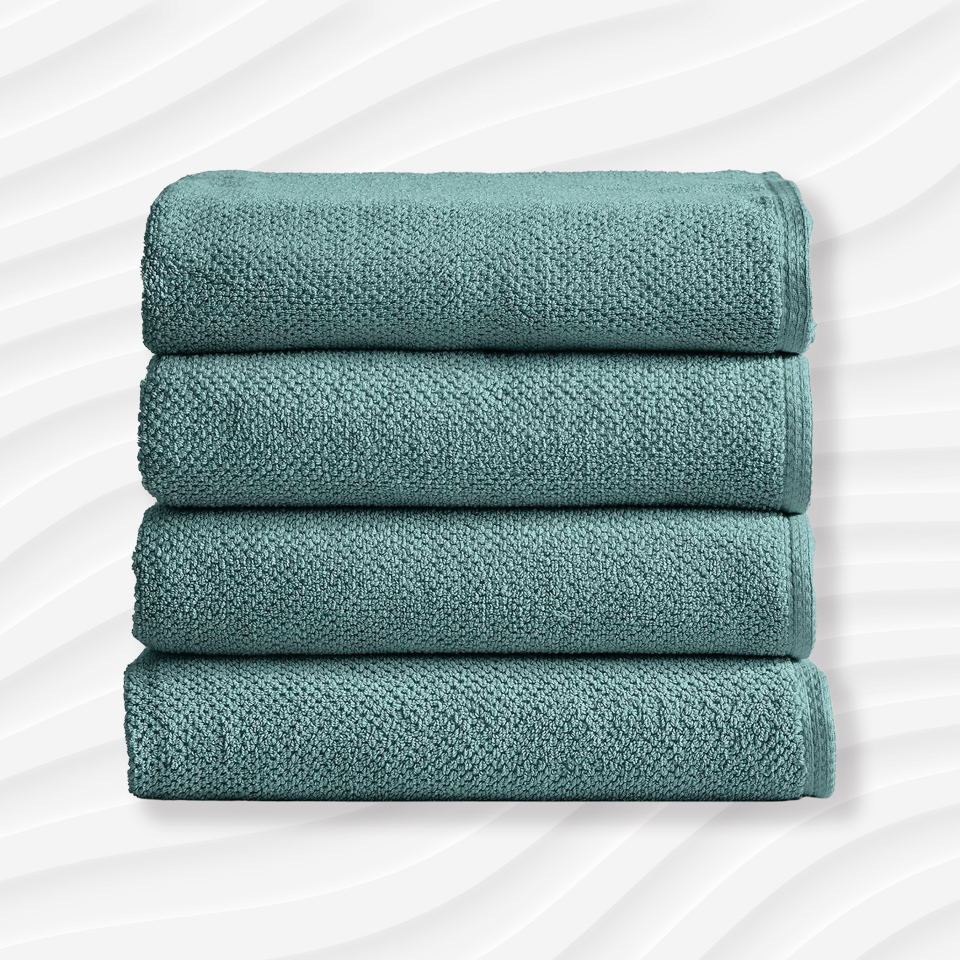 Great Bay quick dry bath towel in teal