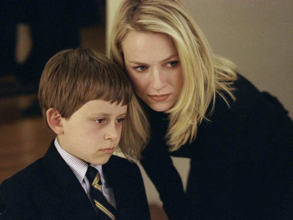 naomi watts with her fictional son in the ring