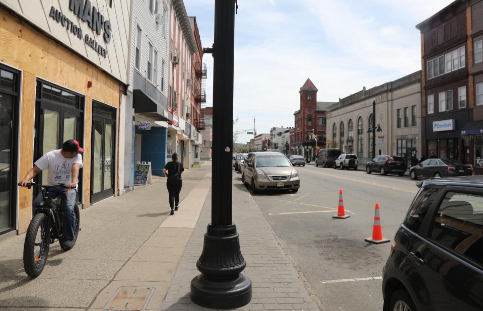 Blackwell Street is part of a look at the history of Dover, NJ and the town's current status as a redeveloping rail hub celebrating the town's 300th anniversary this year.