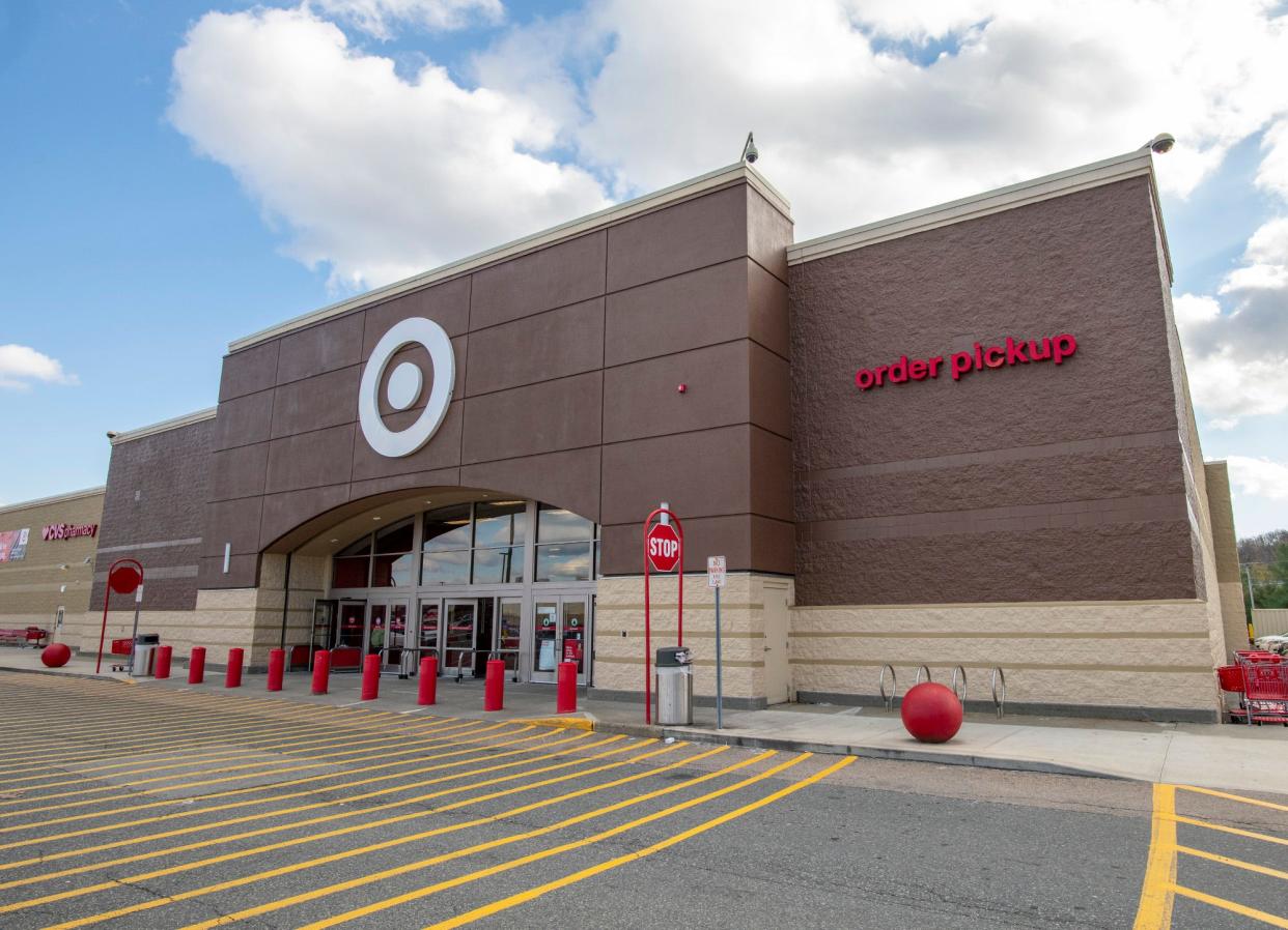 The Target store at Lincoln Plaza in Worcester was among the locations targeted.