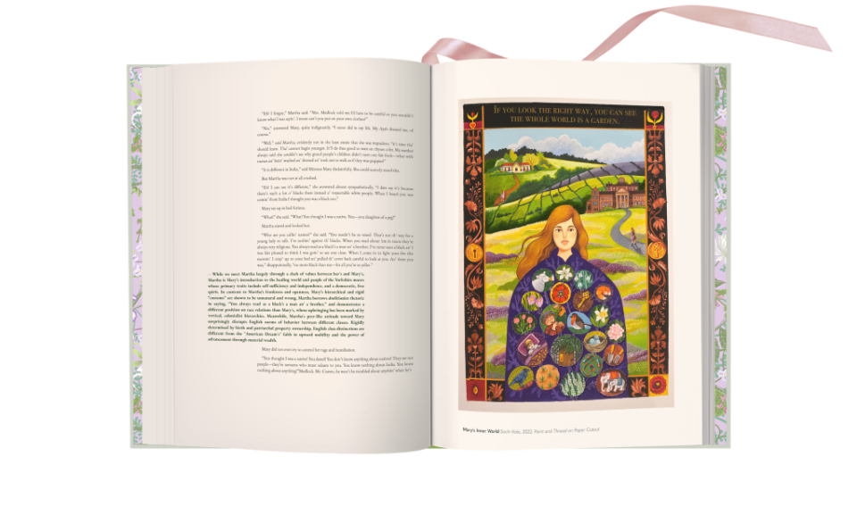 An inside look at the illustrations and layout for the special edition of 'The Secret Garden.'