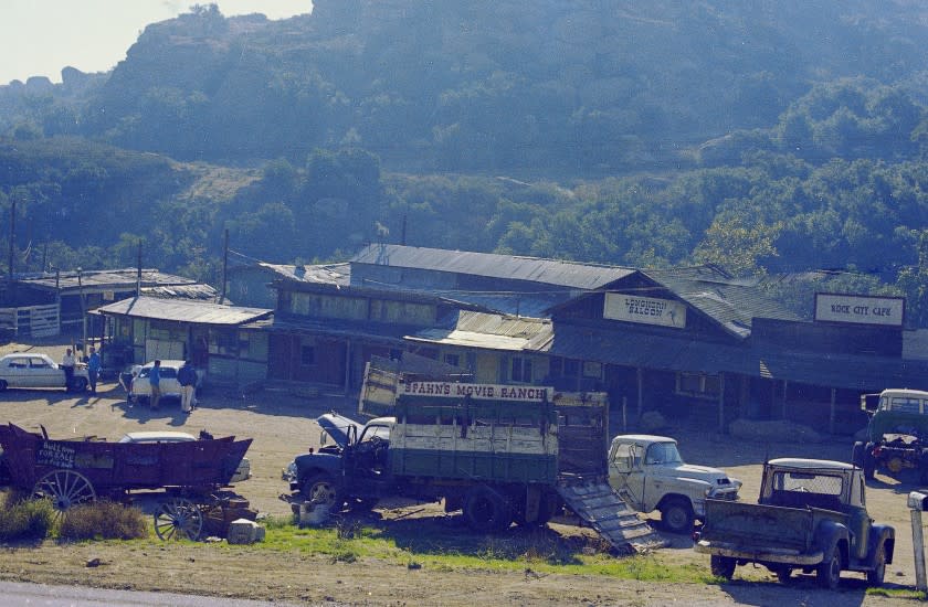 The 500-acre Spahn Movie Ranch in the Santa Susana Mountains is where Charles Manson and his "family" lived at the time of the Tate-LaBianca murders in 1969.