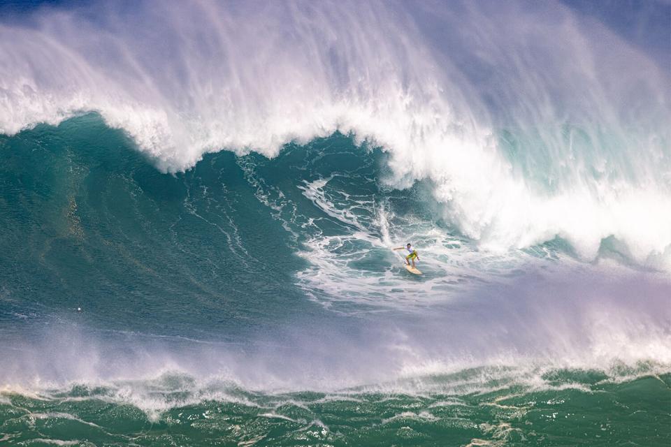 Mandatory Credit: Photo by MediaPunch/Shutterstock (13730975w) Luke Shepardson wins the 2023 Eddie Aikau Big Wave Invitational at Waimea Bay in Haleiwa, HI Eddie Aikau Big Wave Invitational at Waimea Bay, Haleiwa, Hawaii, USA - 22 Jan 2023