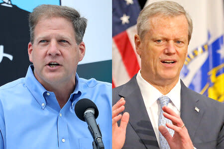 Chris Sununu Charlie Baker G