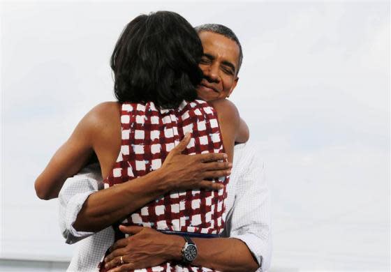 Obama’s romantic moments