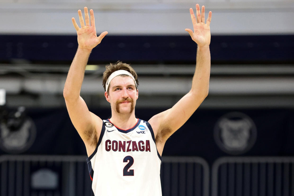 Drew Timme #2 of the Gonzaga Bulldogs (Andy Lyons / Getty Images)
