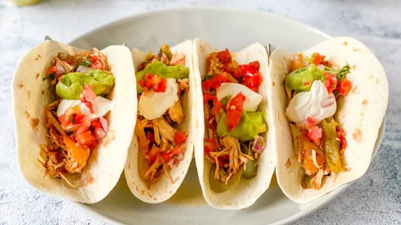 Chicken fajitas