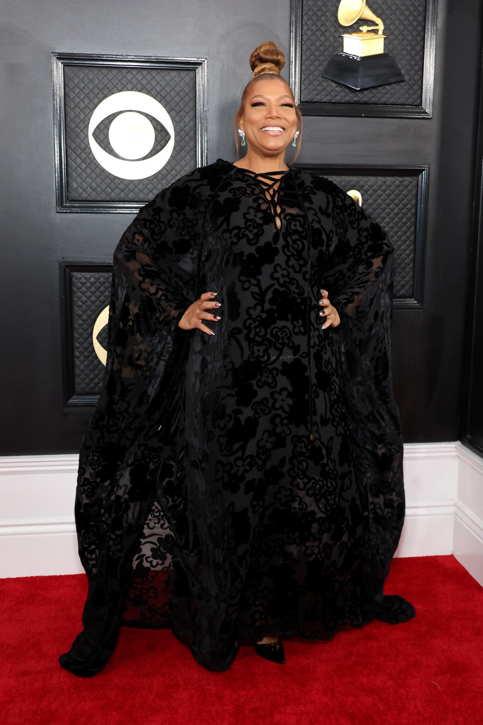 Queen Latifah 2023 grammys red carpet