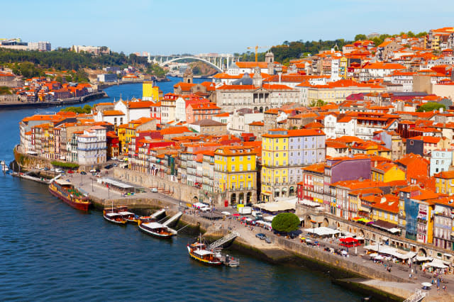 portugal  porto  view of the...