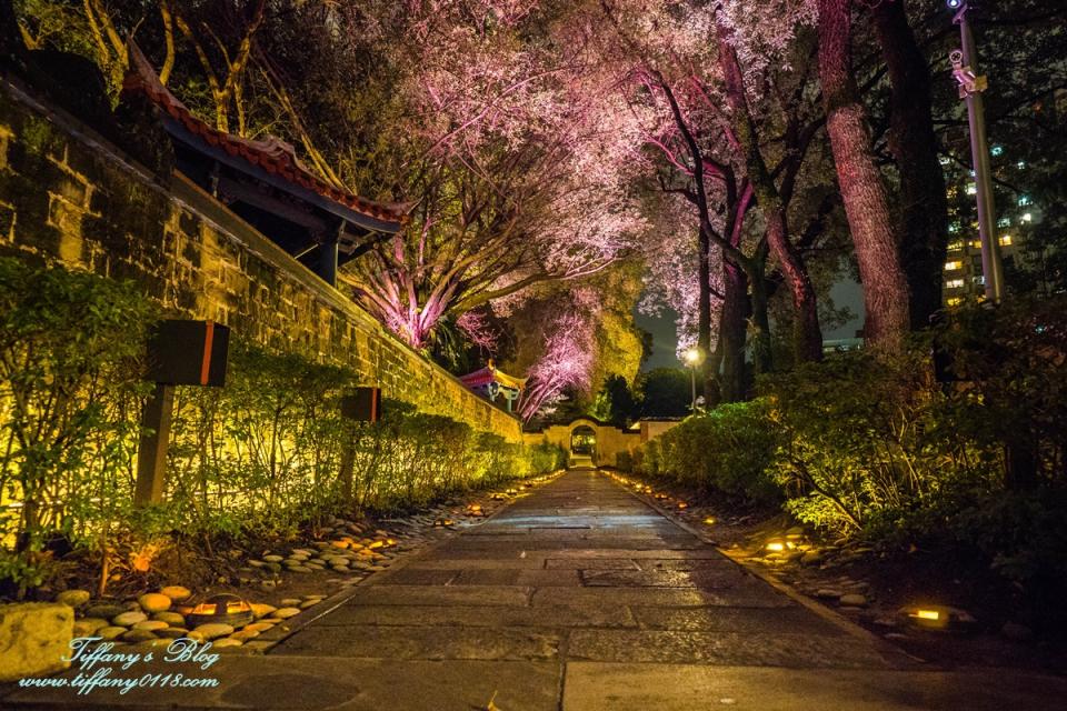 板橋林家花園「蝶舞光綴」光雕秀