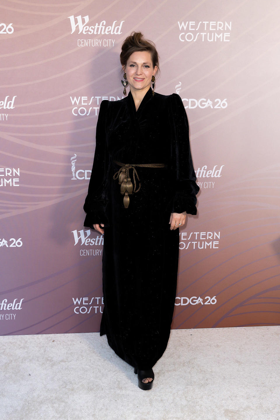 Holly Waddington attends the 26th Annual Costume Designers Guild Awards at NeueHouse Hollywood on February 21, 2024 in Hollywood, California.