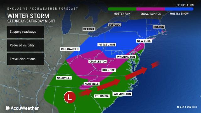 Nor'easter to dump first significant snow in two years across East