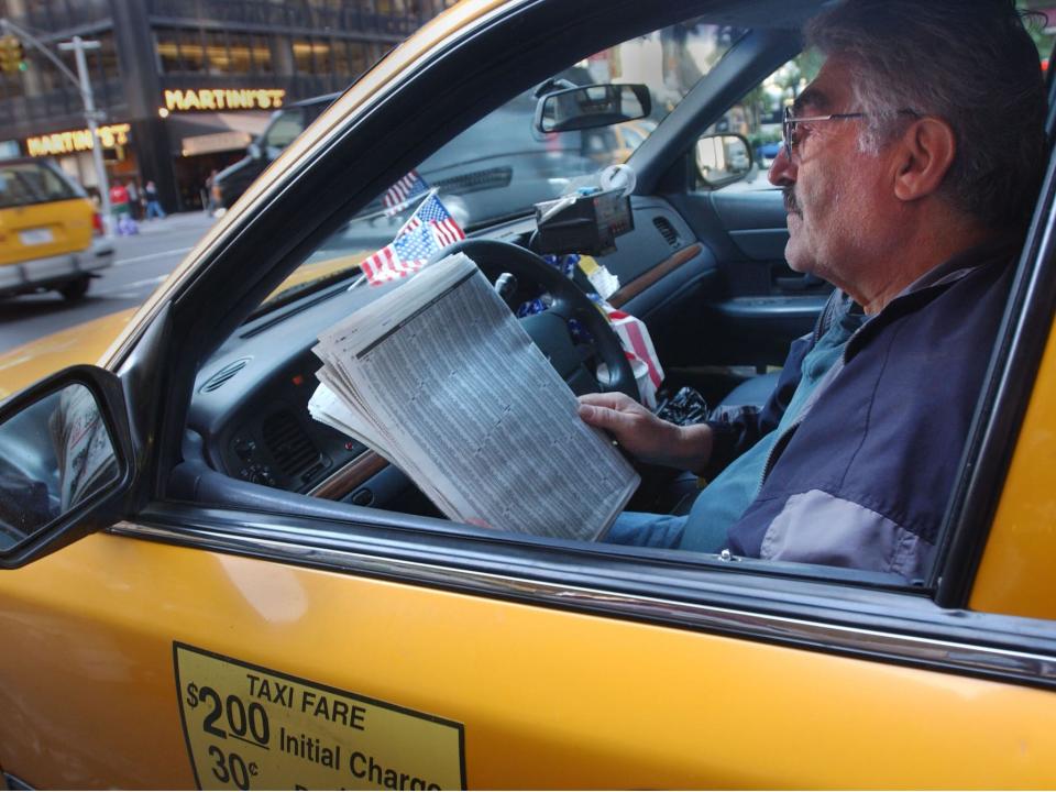taxi driver tip