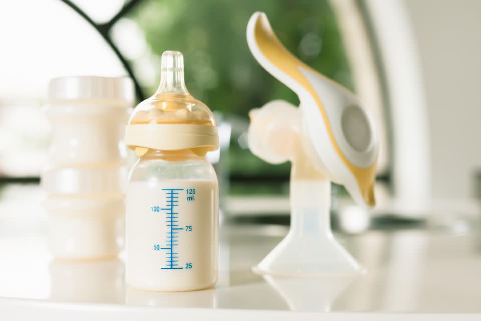 The woman took domperidone and used a breast pump. Photo: Getty