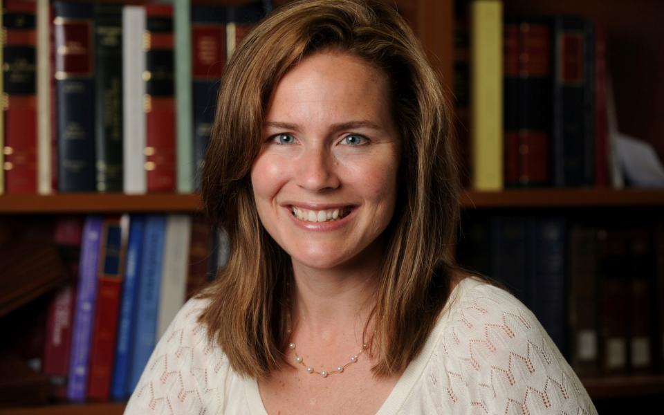 U.S. Court of Appeals for the Seventh Circuit Judge Amy Coney Barrett is the current favourite for the position - MATT CASHORE/NOTRE DAME /REUTERS