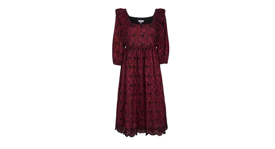 Ghost Ryleigh Embroidered Dress